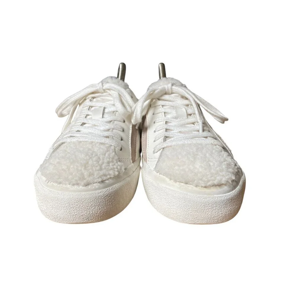 Madewell Shoes Ashen Sidewalk Low-top Sherpa lined Sneakers Size 7.5